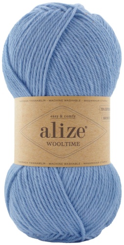 Моток Alize Wooltime 432 - Голубой 200 м 100 г