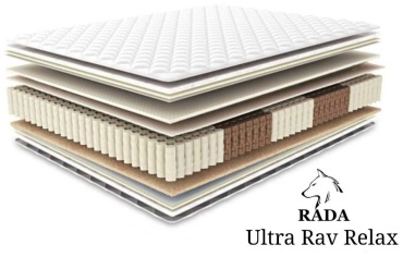 Матрас RADA Ultra Rav Relax, 160x200x22 см