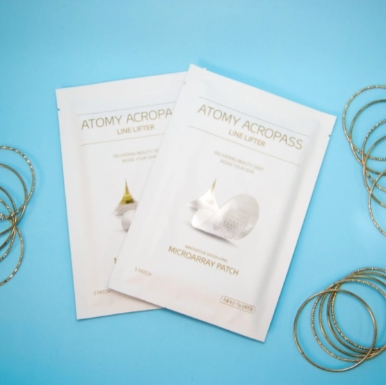 Патчи Atomy микроигольные с микроиглами Acropass line lifter питательные 5 шт