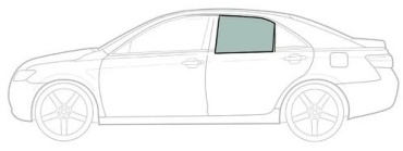 XYG LANOS RD/LH заднее левое опускное