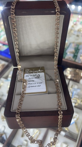 Abdel Gold 876567 длина 60 см, вес 4.6 г золото, плетение лав