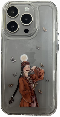 Чехол FASHION для Apple iPhone 15 Pro рисунок