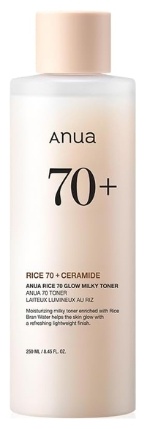 Anua тонер Rice 70 Glow Milky Toner 250 мл