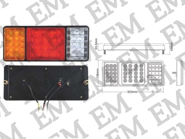EM стоп-сигнал E-SD-2003A-12V-M