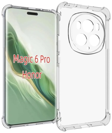 Чехол Nati.aks для Honor Magic6 Pro прозрачный