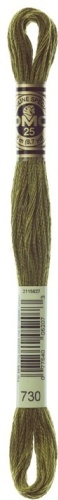 DMC 117-730 хаки 1 шт 8 м