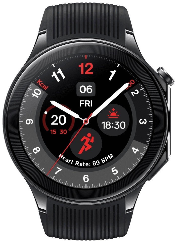 Купить Смарт-часы OnePlus Watch 2 черный в Алматы – Магазин на Kaspi.kz