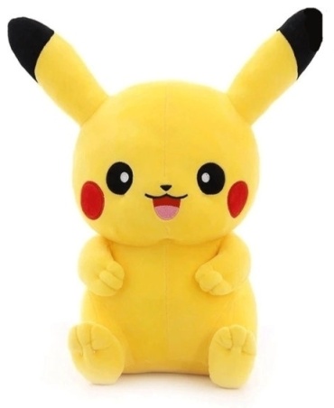 Мягкая игрушка Plush toy Пикачу, высота 50, желтый