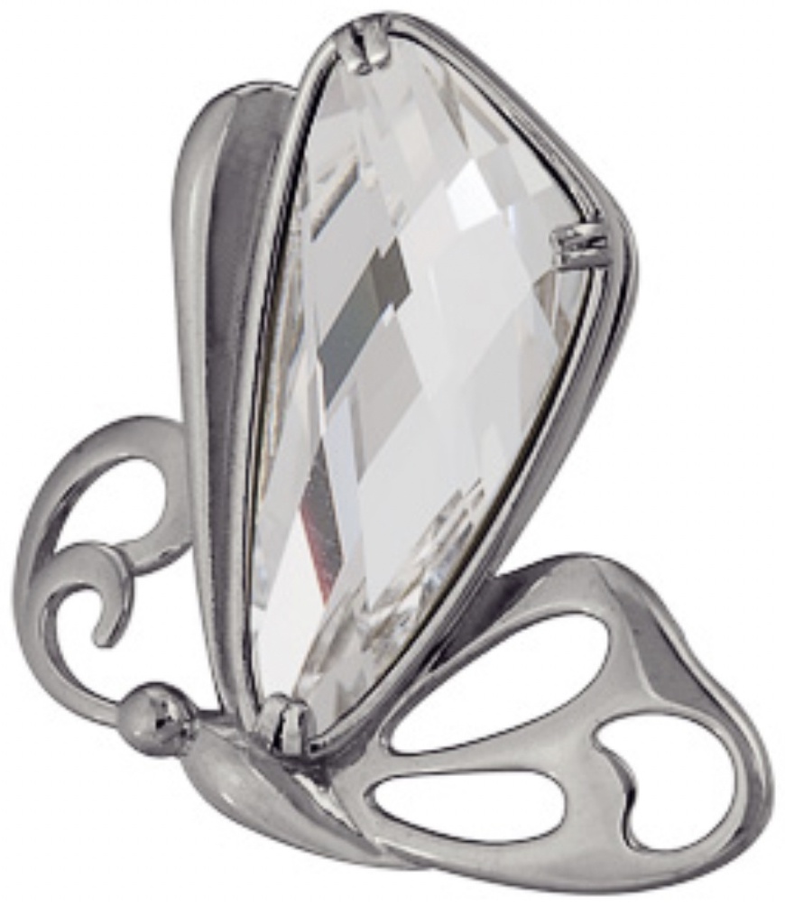 Подвеска KRASNOE 3707033476 вес 5.33 г серебро, кристалл Swarovski