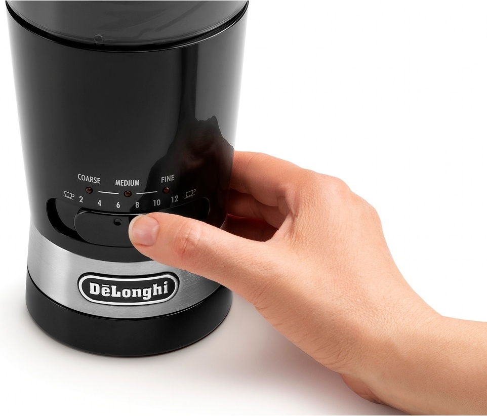 Кофемолка Delonghi KG210 черный — фото 4