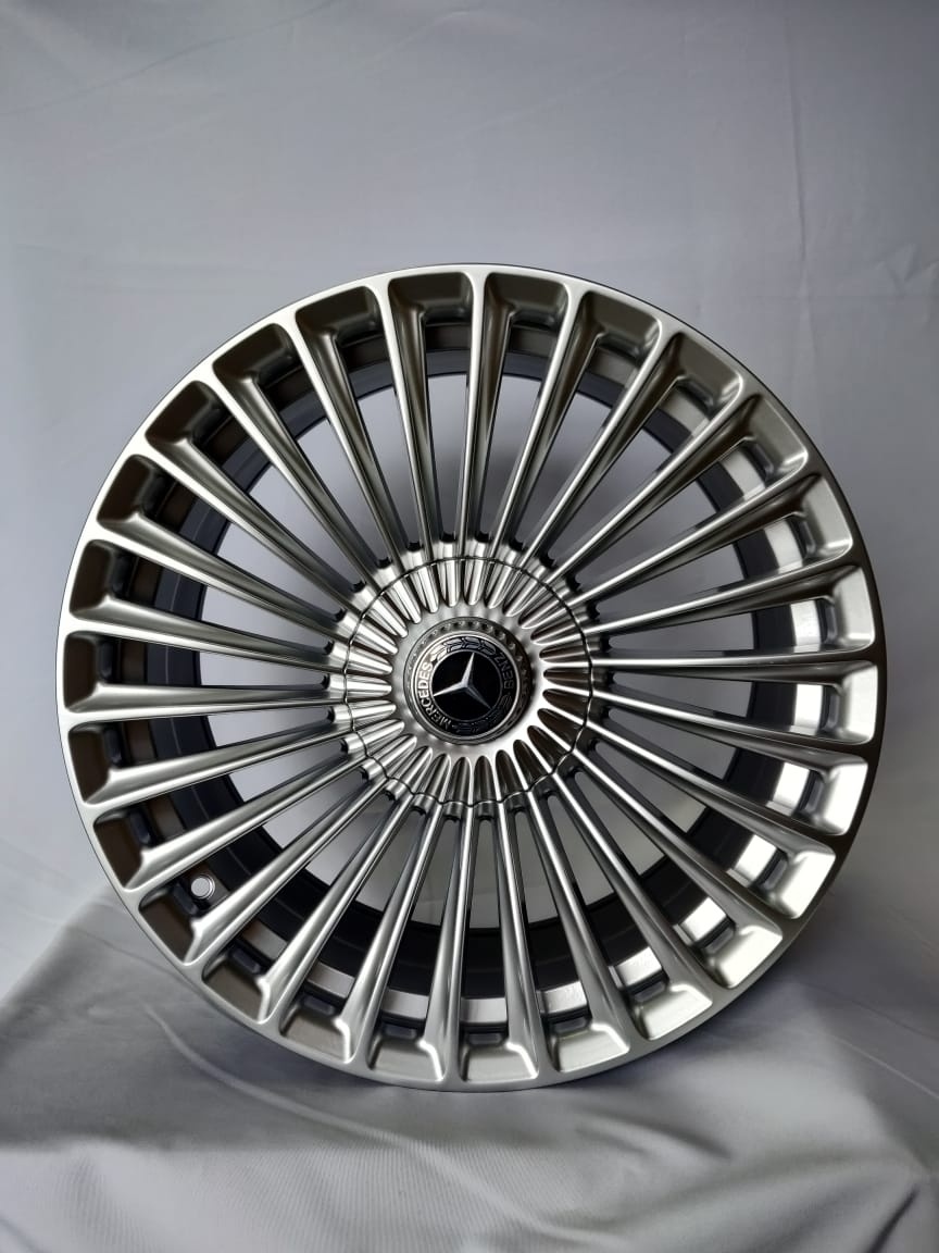RS 166 8.5x19/5x112 D66.6 ET35 4 диска серебристый