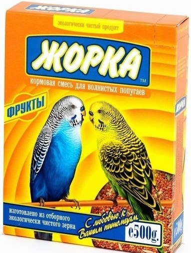Купить Корм Жорка с фруктами для волнистых попугаев 500 г в кредит в ...