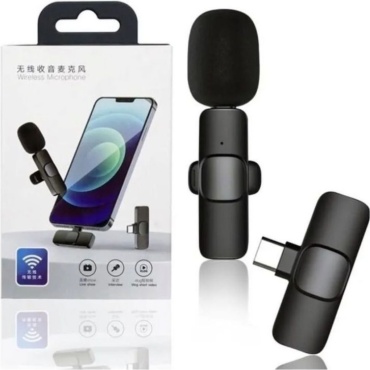 Микрофон Wireless Microphones черный