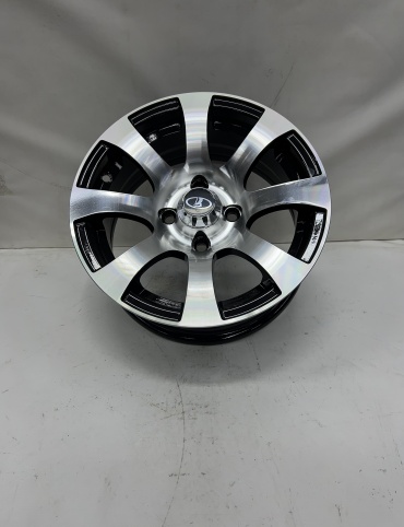LKN Lkn12:221 6x13/4x98 D58.6 ET10 4 диска черный, серебристый