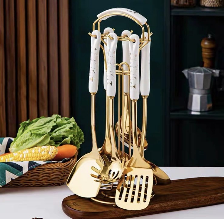 Набор кухонных инструментов Elegance нержавеющая сталь, 7 шт
