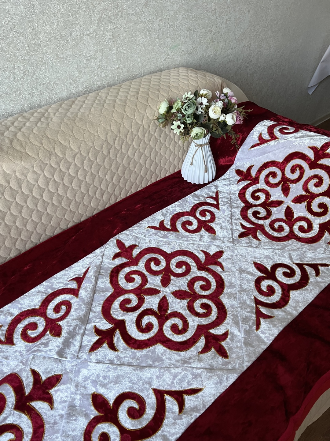 Чехол для корпе 220x80 см, без наполнителя, красный