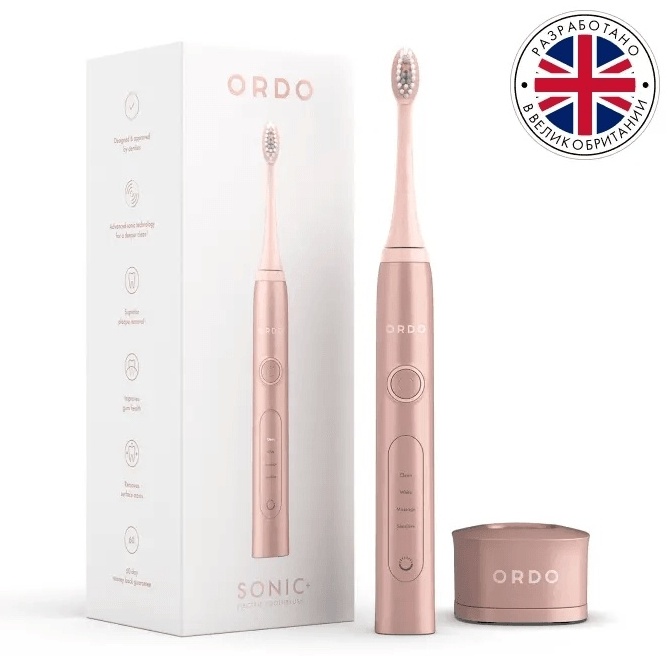 Ordo звуковая щетка SP2000-RG щетина средняя розовый