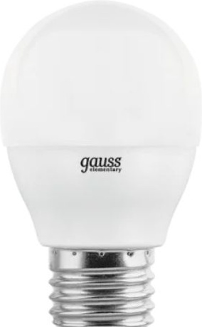 Gauss 10W E27, светодиодная, теплый белый