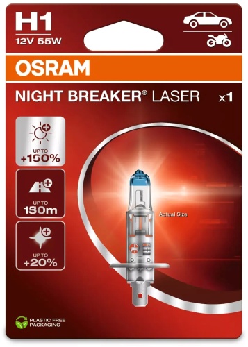 Osram 64150NL-01B галогенная H1, 1 шт