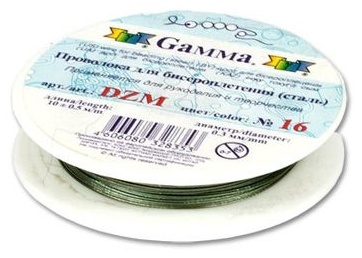 Zlatka проволока DZM 10 м серебристый 1 шт 