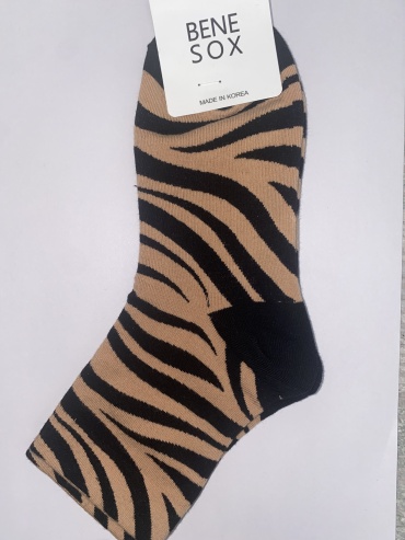 Носки Bene Sox 1 пара черный, бежевый 36-41