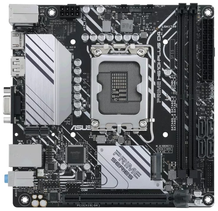 Материнская плата ASUS PRIME H610I-PLUS D4