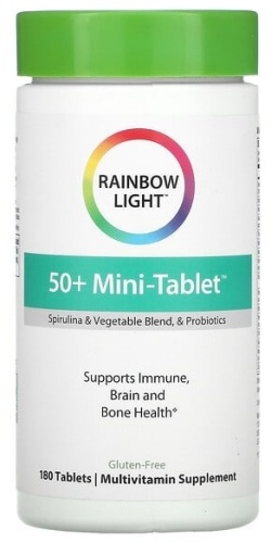 Rainbow Light 50+ Mini-Tablet таблетки 180 шт