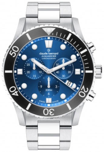 Кварцевые Claude Bernard 10252 3NBM BUIB нержавеющая сталь