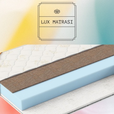 Матрас LUX MATRASI Пена зима лето мемори 35 см, 60x165x35 см