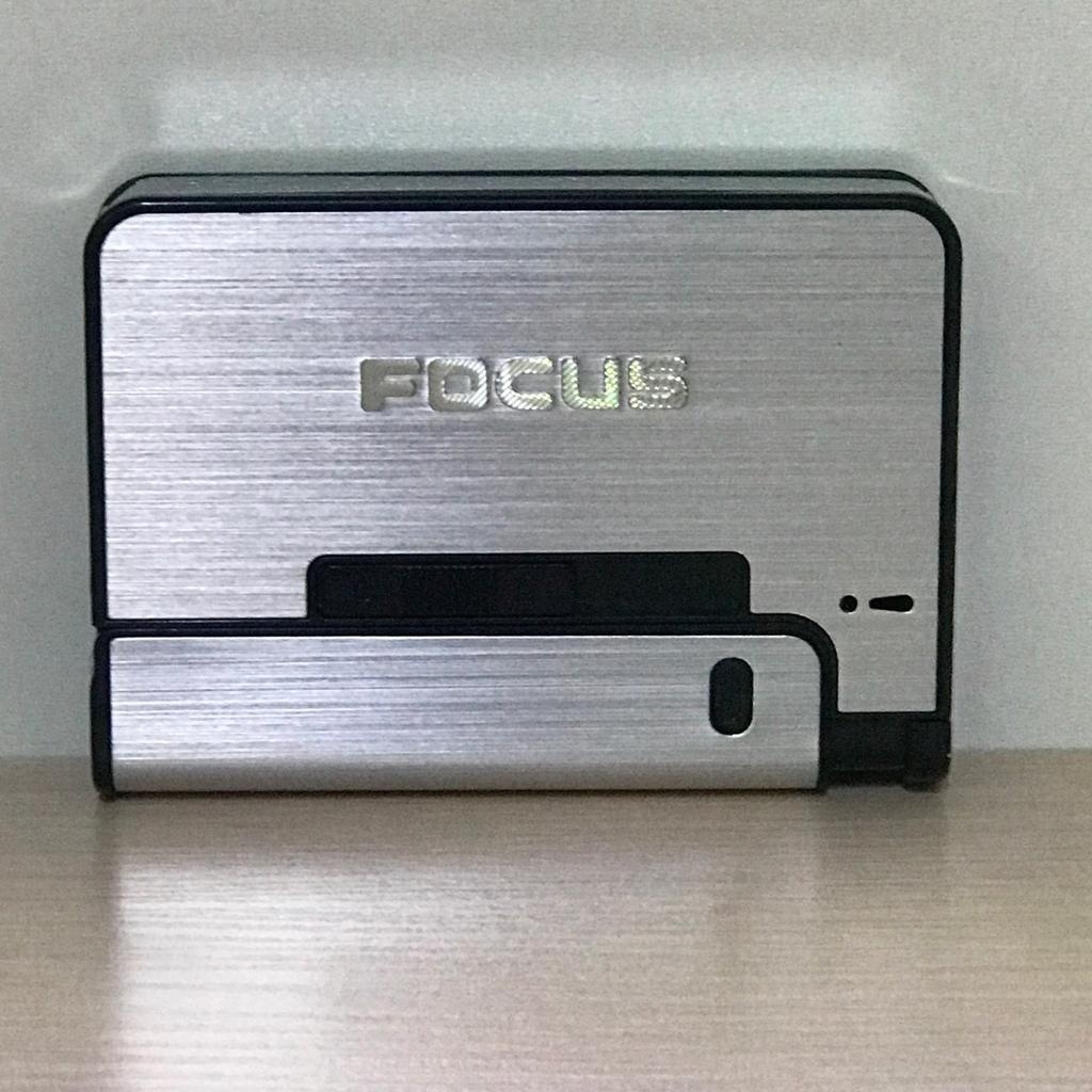 Портсигар Focus 23004 9 см x 7 см с зажигалкой