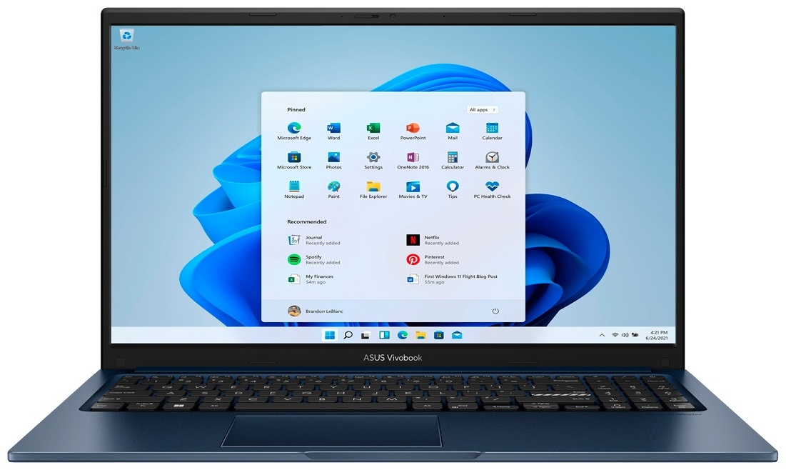 Ноутбук ASUS Vivobook 15 15.6" / 16 Гб / SSD 512 Гб / Win 11 Pro / X1504ZA-BQ1105PW / 90NB1022-M0PWD0