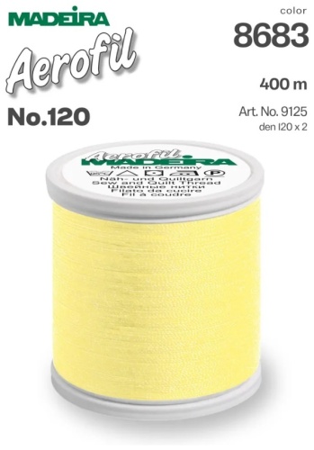 Нить универсальная Madeira Aerofil №120 400 м 9125-8683