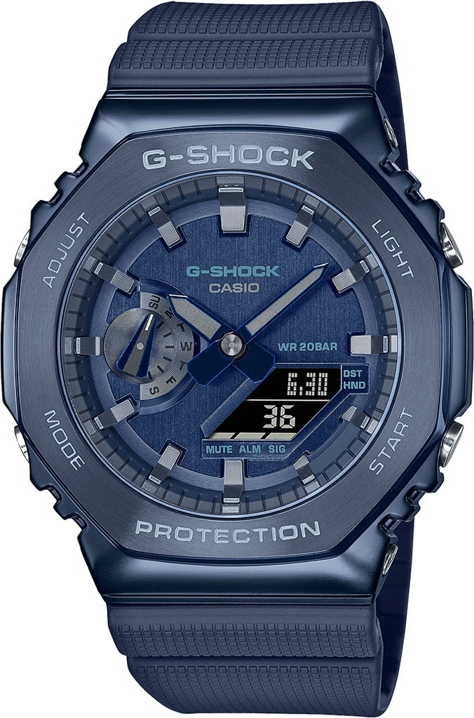 Кварцевые CASIO GM-2100N-2A сталь