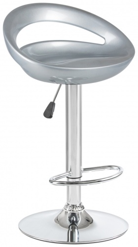 Барный стул SK Trade Discotto, 100x34x30 см, серебряный