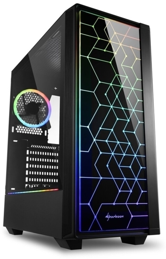 Корпус Sharkoon RGB LIT 100 черный