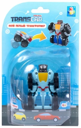 Трансформер 1TOY trans car , высота 5.5 см