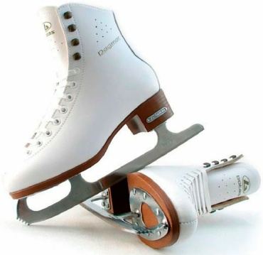 Botas Dagmar фигурные белый, коричневый
