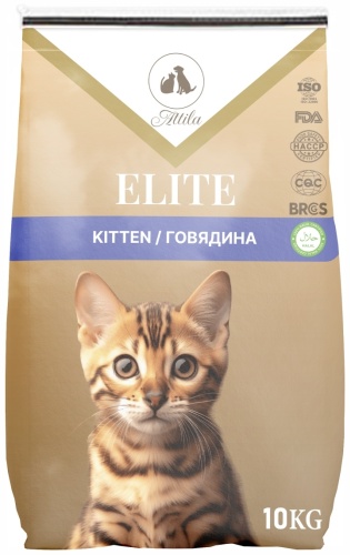 ATTILA ELITE Kitten для котят говядина 10 кг