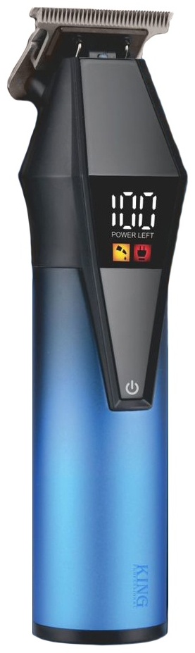 King Professional машинка для стрижки KP-2052 черный, синий