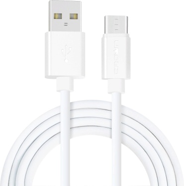 Кабель CROWN USB 2.0 (M), USB TypeC (M), 1 м, CMCU-1016C белый