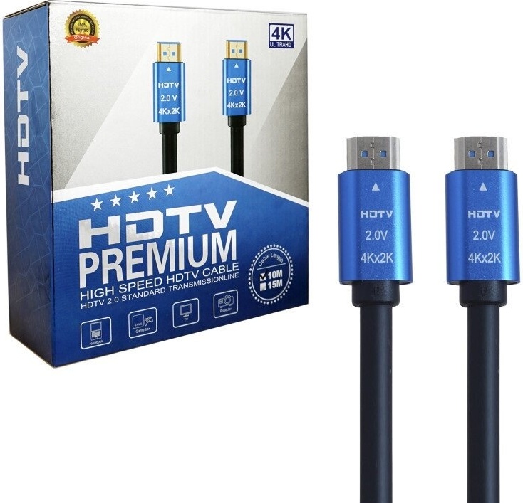 Купить Кабель HDMI - HDMI 10 м в Алматы – Магазин на Kaspi.kz