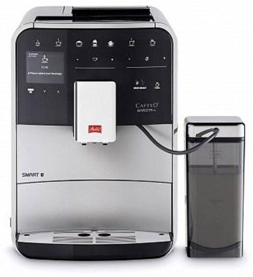 Кофемашина Melitta Caffeo Barista Smart TS F850-101 серебристый, черный