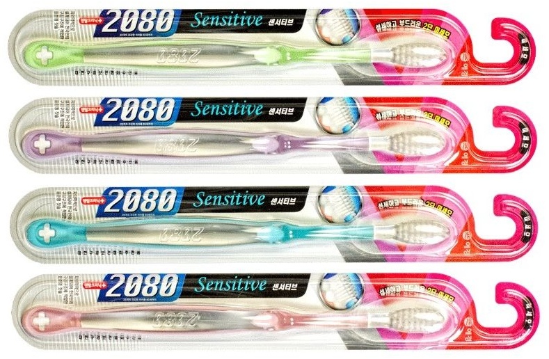 Dental Clinic 2080 sensitive для чувствительных зубов зубная щетка мягкая 1 шт