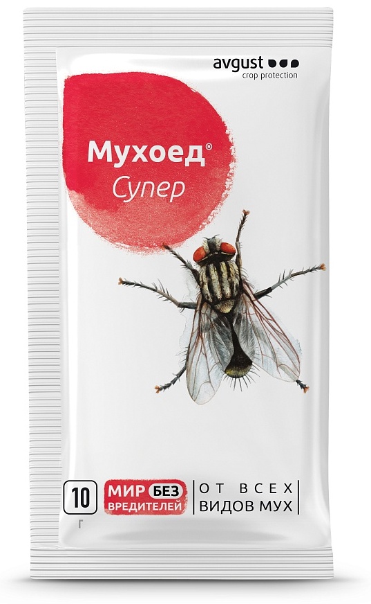 АВГУСТ порошок Мухоед 10 г