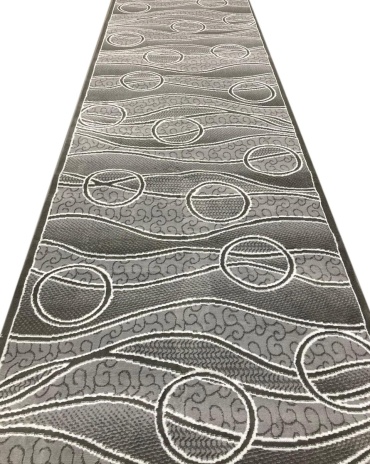Ковровая дорожка Arka Hali короткий ворс, полипропилен, джут, 120 см x 3.5 м