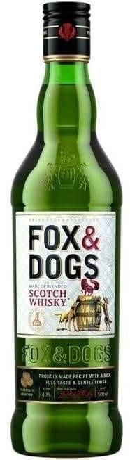 Купить Виски Fox&Dogs купажированный 40% 500 мл в кредит в Алматы ...