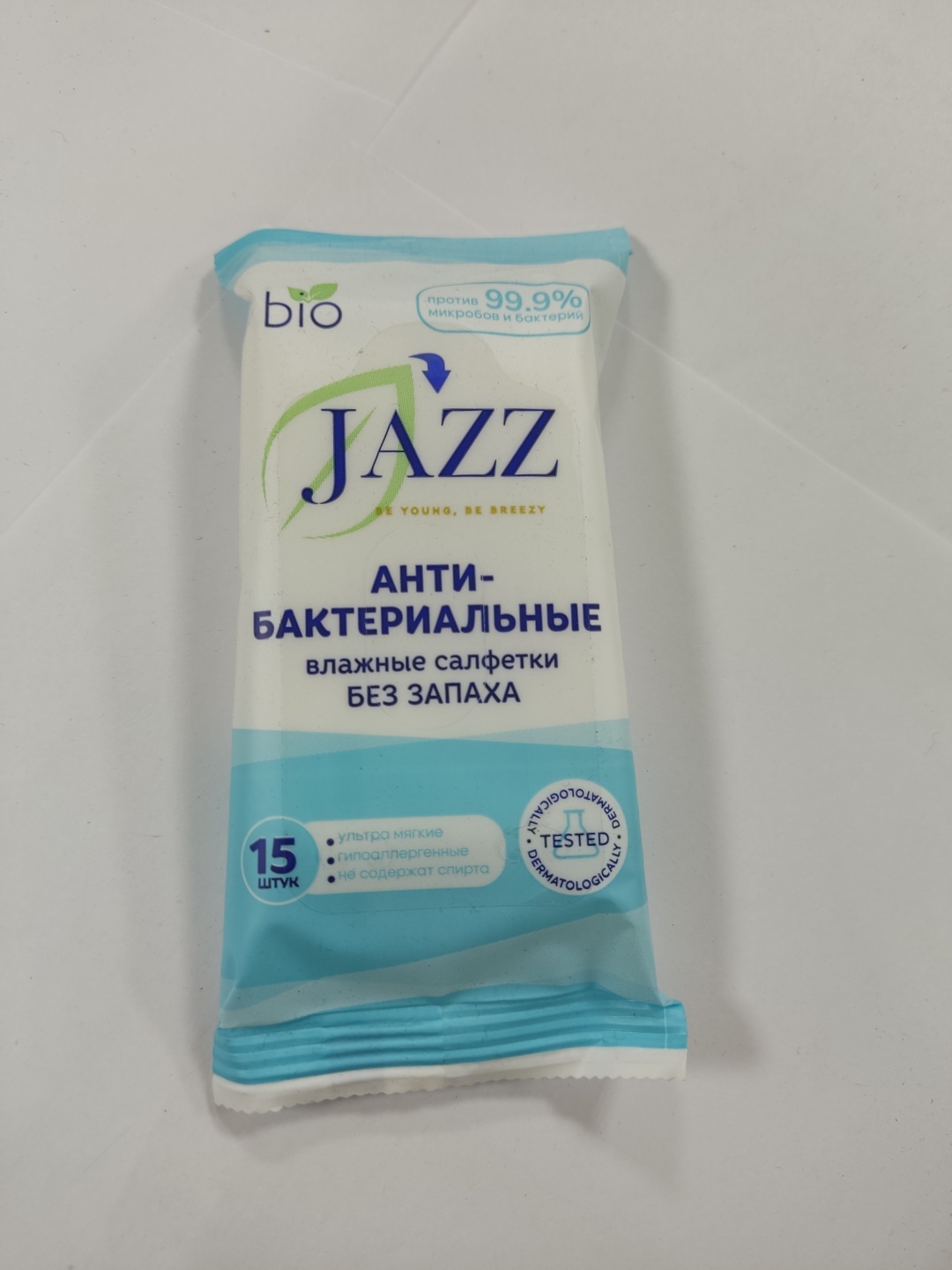 Влажные салфетки JAZZ 120123 15 шт