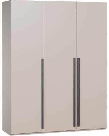 Распашной шкаф mebel.kz Лорэна 3, 50x210х150 см, белый