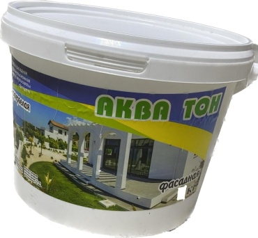 Акватон водоэмульсионная фасадная 3 кг, белый цвет