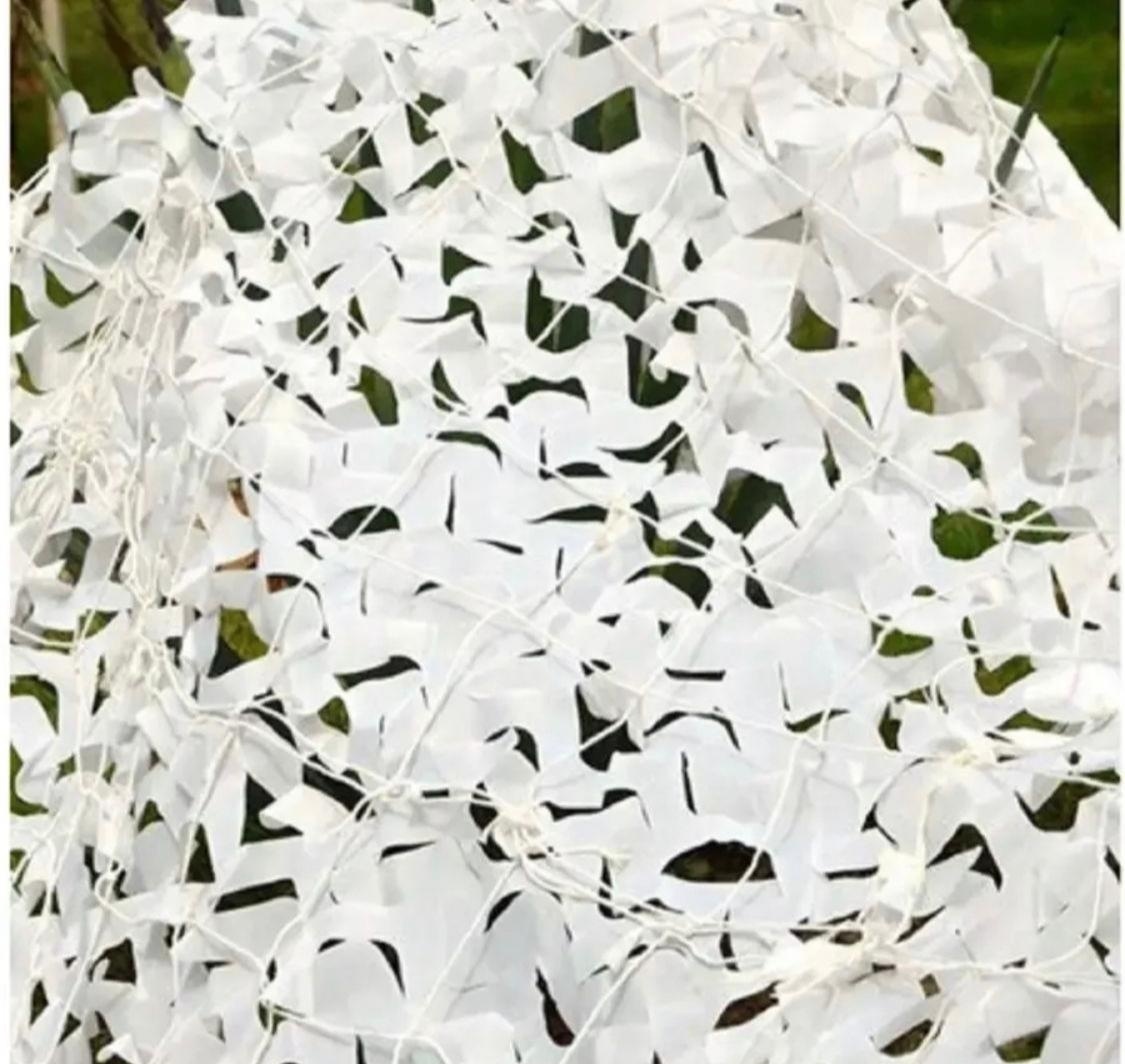 Маскировочная Сетка Белая Военная Купить